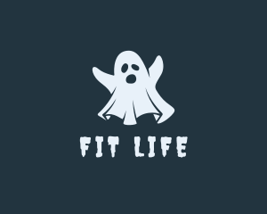 Halloween Ghost Spirit Logo