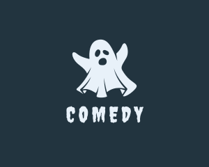 Halloween Ghost Spirit Logo