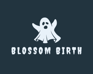 Scary - Halloween Ghost Spirit logo design