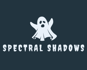 Haunt - Halloween Ghost Spirit logo design