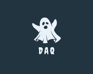 Ghost - Halloween Ghost Spirit logo design
