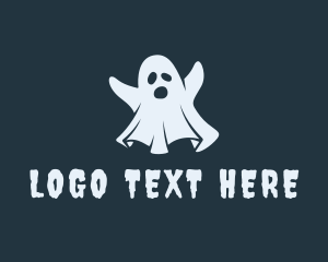 Thriller - Halloween Ghost Spirit logo design