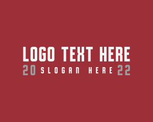 Professional Modern Apparel Logo