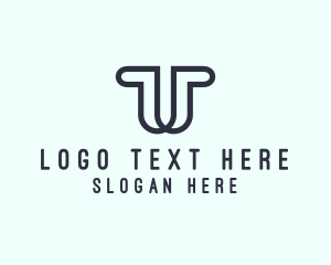 Construction - Agency Letter T logo design