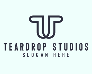 Creative Studio Letter T logo design