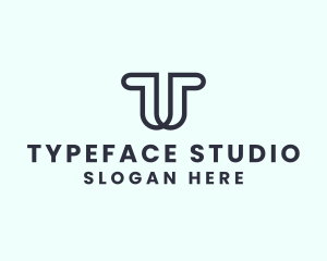 Creative Studio Letter T logo design