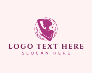 Feminine - Waxing Woman Spa logo design