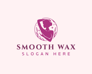 Waxing Woman Spa logo design