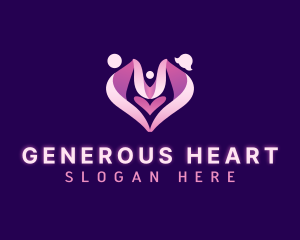 Family Heart Welfare logo design