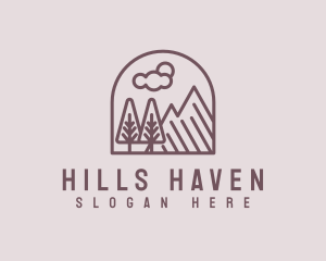 Mountain Tree Outdoor logo design