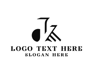 Letter K - Fashion Clothing Boutique logo design