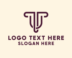 Letter Tu - Realty Business Firm logo design
