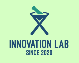 Experimentation - Pharmaceutical Lab Funnel logo design