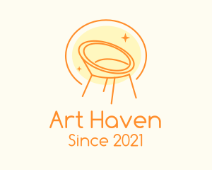 Modern Chair Furniture logo design