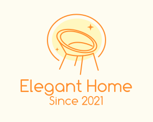 Modern Chair Furniture logo design