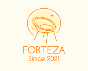 Modern Chair Furniture logo design