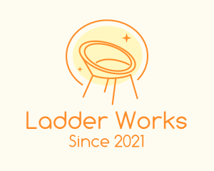 Modern Chair Furniture logo design