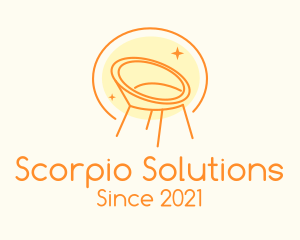 Modern Chair Furniture logo design