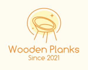 Modern Chair Furniture logo design