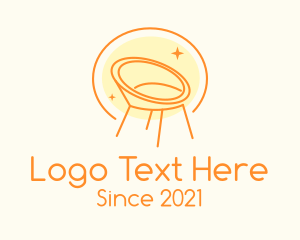 Home Furnishing - Modern Chair Furniture logo design