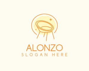 Modern Chair Furniture logo design