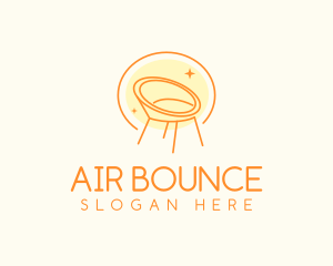 Modern Chair Furniture logo design