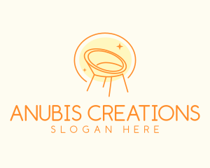 Modern Chair Furniture logo design