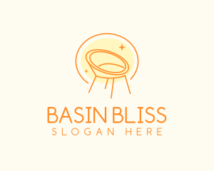 Modern Chair Furniture logo design