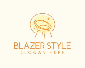 Modern Chair Furniture logo design