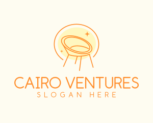 Modern Chair Furniture logo design