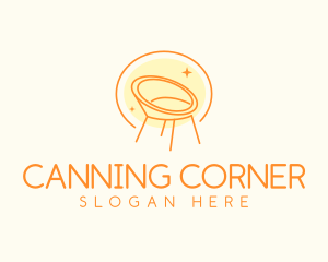 Modern Chair Furniture logo design