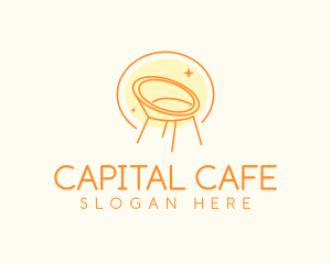 Modern Chair Furniture logo design