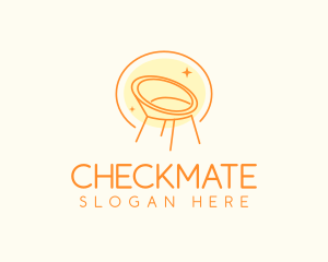 Modern Chair Furniture logo design