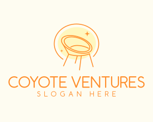 Modern Chair Furniture logo design