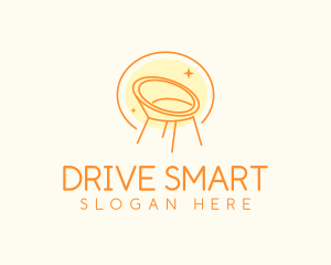 Modern Chair Furniture logo design