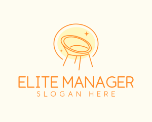 Modern Chair Furniture logo design