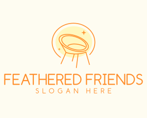 Modern Chair Furniture logo design