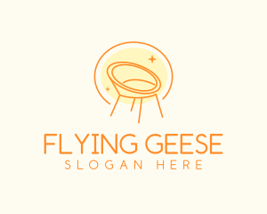 Modern Chair Furniture logo design