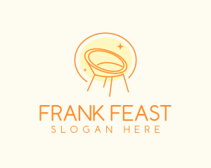 Modern Chair Furniture logo design