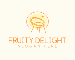 Modern Chair Furniture logo design