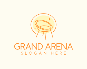 Modern Chair Furniture logo design