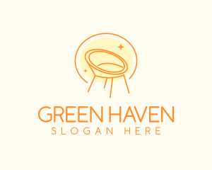 Modern Chair Furniture logo design