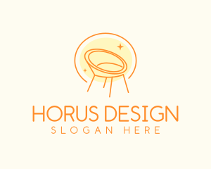 Modern Chair Furniture logo design