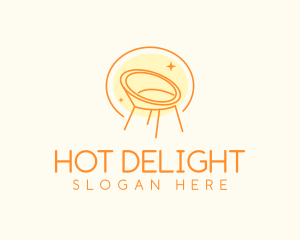 Modern Chair Furniture logo design