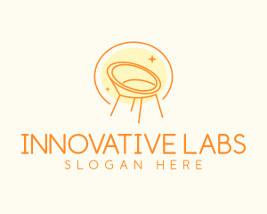 Modern Chair Furniture logo design