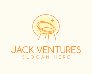 Modern Chair Furniture logo design