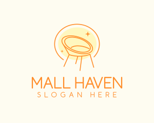 Modern Chair Furniture logo design