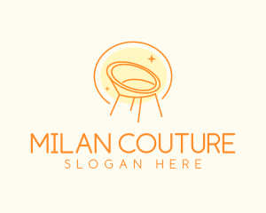 Modern Chair Furniture logo design