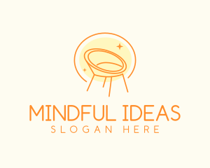 Modern Chair Furniture logo design