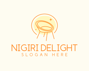 Modern Chair Furniture logo design